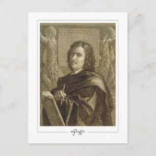 Nicolas Poussin #199 - Tarjeta postal de arte fino