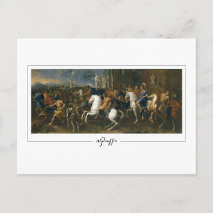 Nicolas Poussin #202 - Tarjeta postal de arte fino