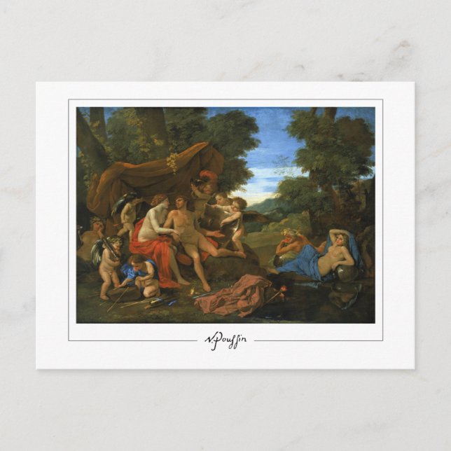 Nicolas Poussin #214 - Postales Bellas Artes (Anverso)