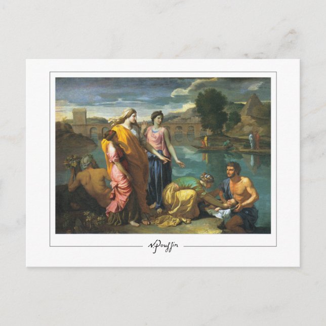Nicolas Poussin #221 - Postales Bellas Artes (Anverso)