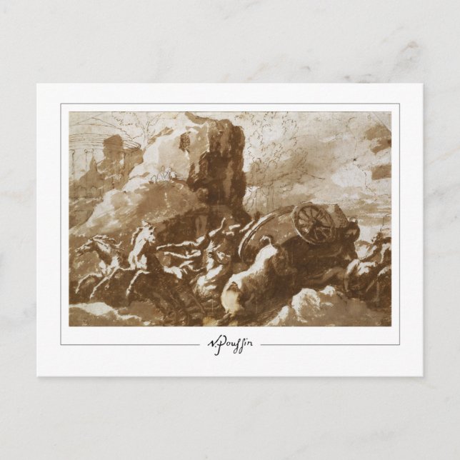 Nicolas Poussin #222 - Postales Bellas Artes (Anverso)