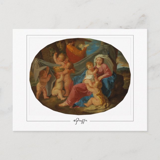 Nicolas Poussin #223 - Postales Bellas Artes (Anverso)