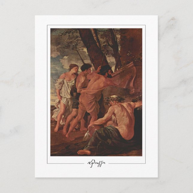 Nicolas Poussin #235 - Postales Bellas Artes (Anverso)