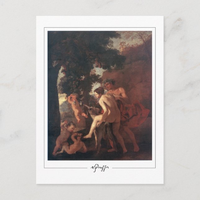 Nicolas Poussin #236 - Postales Bellas Artes (Anverso)