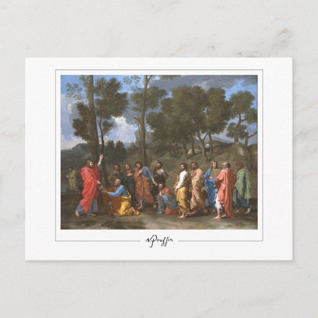 Nicolas Poussin #238 - Postales Bellas Artes (Anverso)