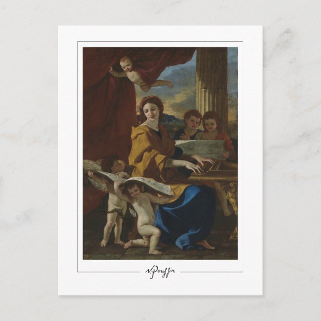 Nicolas Poussin #246 - Postales Bellas Artes (Anverso)