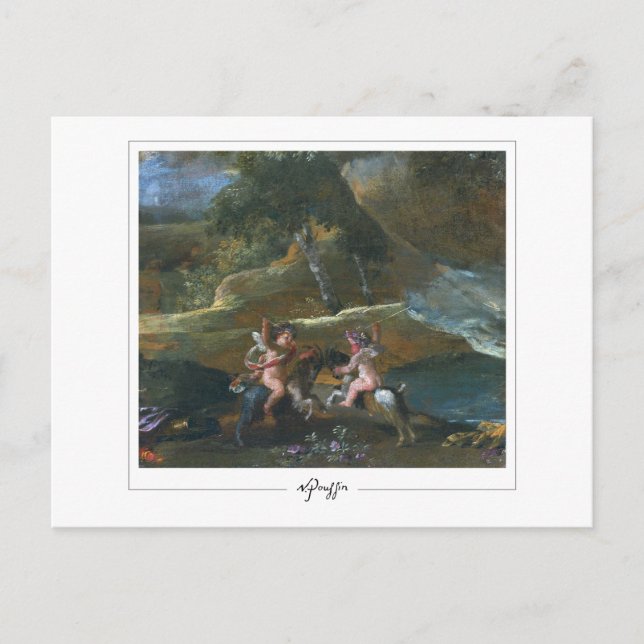 Nicolas Poussin #274 - Postales Bellas Artes (Anverso)