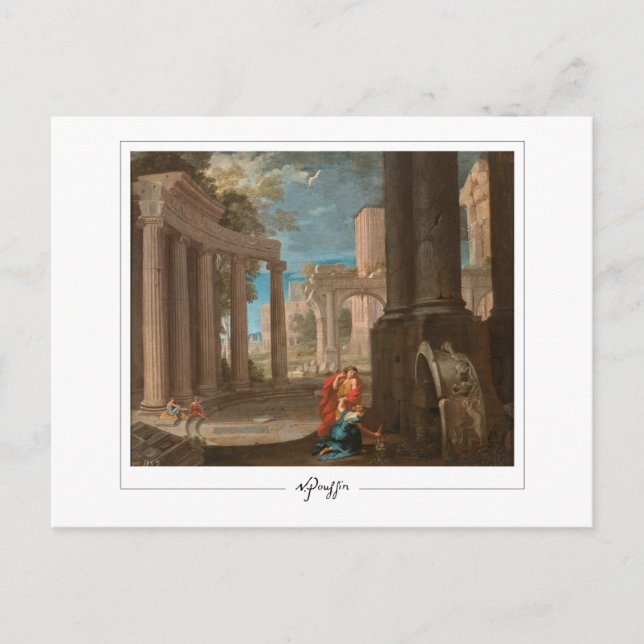 Nicolas Poussin #285 - Postales Bellas Artes (Anverso)