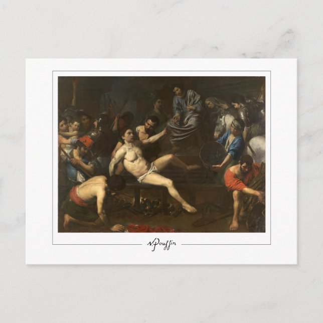 Nicolas Poussin #288 - Postales Bellas Artes (Anverso)