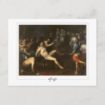 Nicolas Poussin #288 - Tarjeta postal de arte fino
