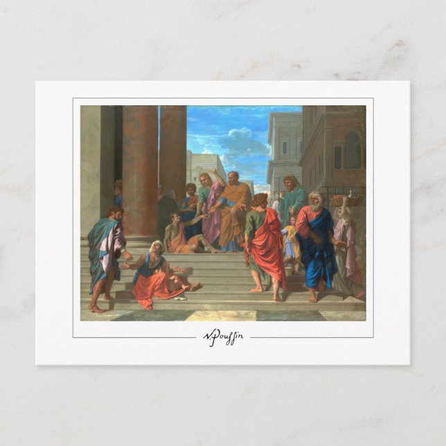 Nicolas Poussin #50 - Postales Bellas Artes (Anverso)