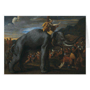 Nicolas Poussin - Aníbal cruzando los Alpes