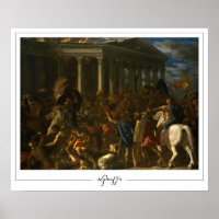 Nicolas Poussin Zedign cartel de arte #24