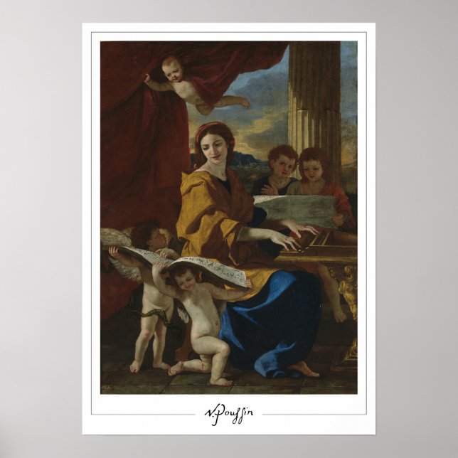 Nicolas Poussin Zedign Poster de Arte #246 (Frente)
