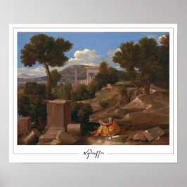 Nicolas Poussin Zedign Poster de Arte #250
