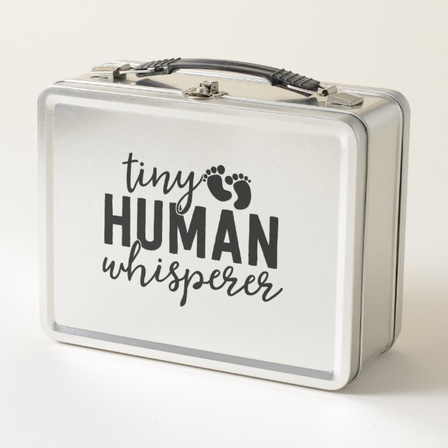 NICU Enfermeras Regalos Tiny Human Whisperer Neona (Anverso)