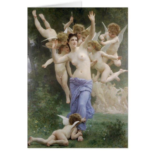 Nido de avispas por Bouguereau (Frente)
