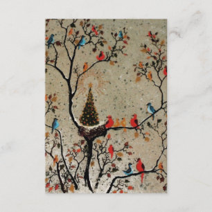 Nido del Árbol de Navidad ~ Invitaciones
