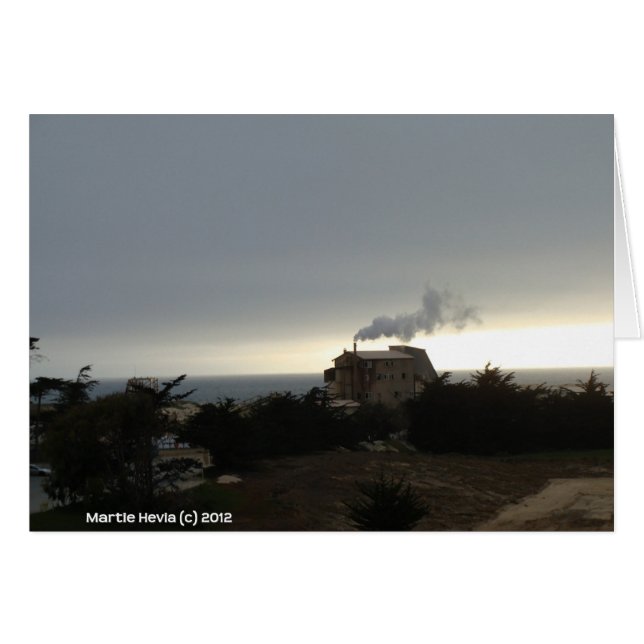 Niebla costera y humo (Anverso (Horizontal))