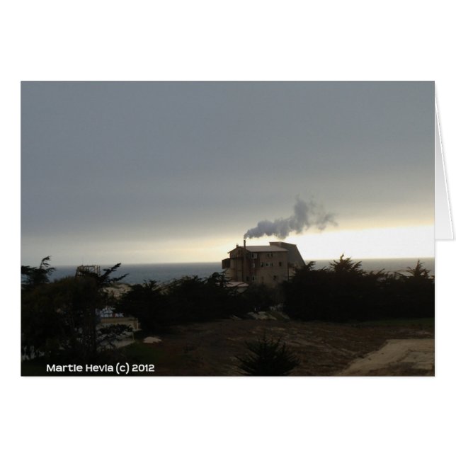 Niebla costera y humo (Anverso (Horizontal))