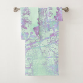 Niebla de hoja ancha de lavanda