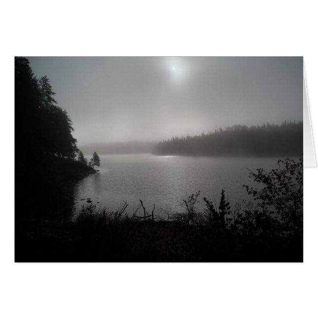 Niebla en el lago Cleveland (Anverso (Horizontal))