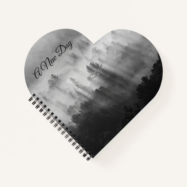 Niebla matutina en la montaña - Cuaderno (Anverso)