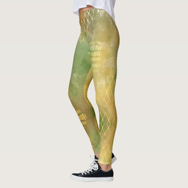 niebla primaveral Leggings (Izquierda)