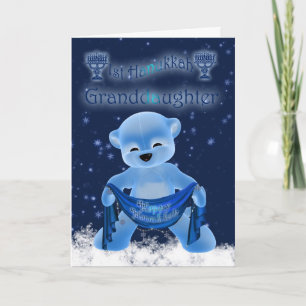 Nieta 1 Tarjeta Hanukkah