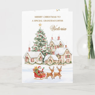 Nieta Árbol de Navidad Santa Reno