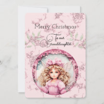 Nieta Blonde Doll Navidades Deseos