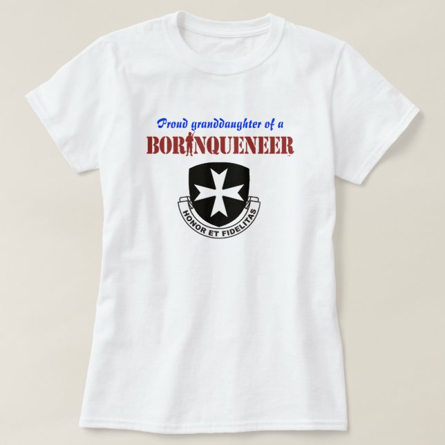 Nieta - camiseta de Borinqueneer (Diseño del anverso)