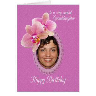 Nieta Deseos Especiales De Cumpleaños Orquídeas