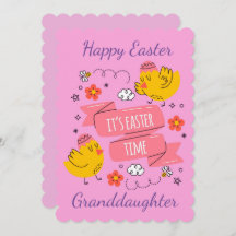 Nieta feliz de Pascua