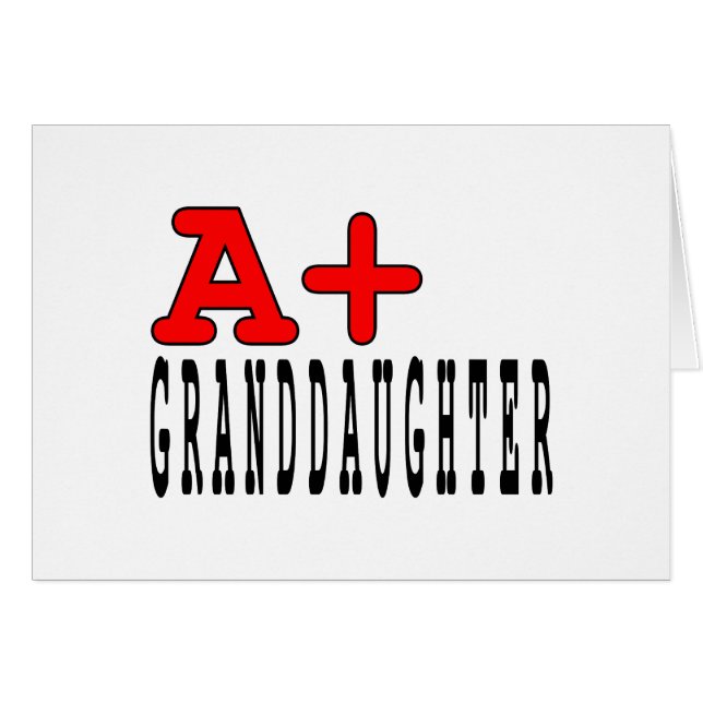 Nietas divertidas: A+ Nieta (Anverso (Horizontal))