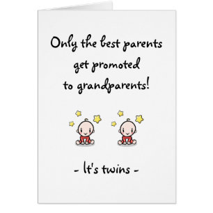 Nietos gemelos, Felicidades Abuelos,