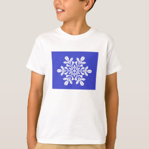 Nieve azul para niños de camiseta