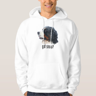 ¿nieve conseguida? Sudadera con capucha de Bernese