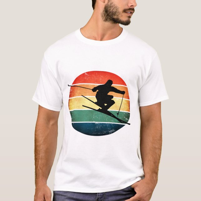 Nieve de camiseta - deportes de invierno (Anverso)