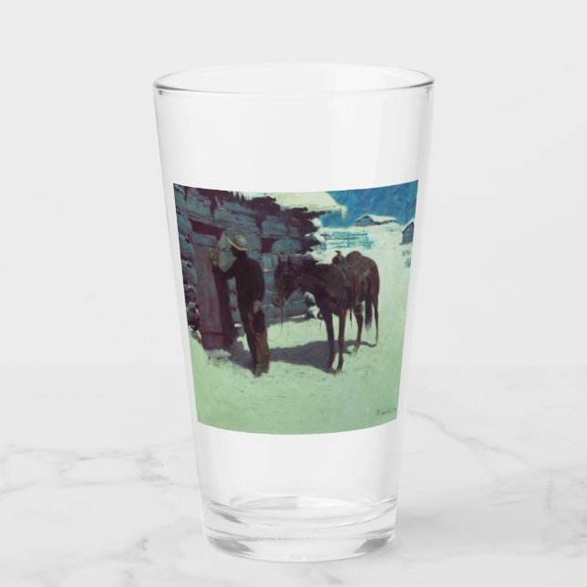 Nieve de invierno de caballos y bovinas (Anverso)