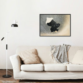 Nieve desde Momoyogusa Arte Japonés Vintage