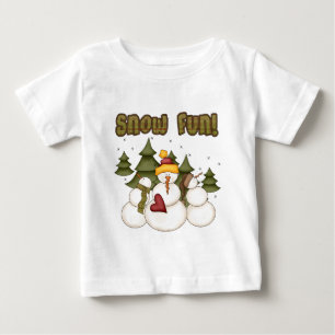Nieve Diversión dos camisetas y regalos