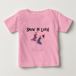 Nieve en amor Camisetas y regalos de Snowman