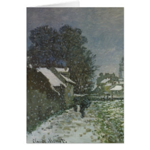 Nieve en Argentina por Claude Monet