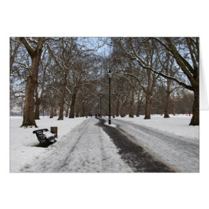 Nieve en Hyde Park