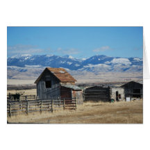 Nieve en la escena de la montaña Ghost Town