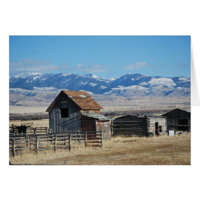 Nieve en la escena de la montaña Ghost Town (Anverso (Horizontal))