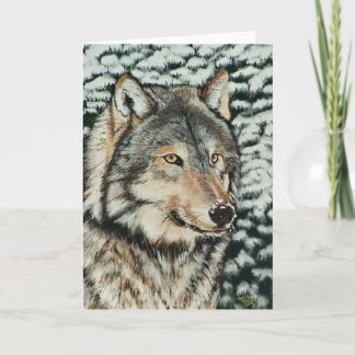 "Nieve en tarjeta de Navidad de la nariz de DA"