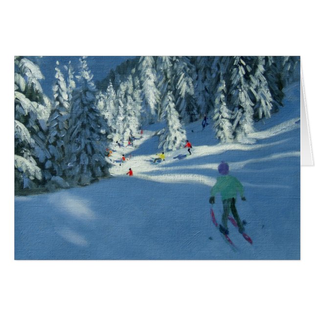 Nieve fresca Morzine Francia (Anverso (Horizontal))