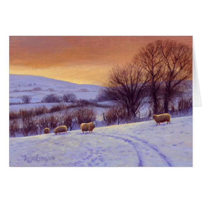 Nieve II de la tarde de Donna Crawshaw (Anverso (Horizontal))